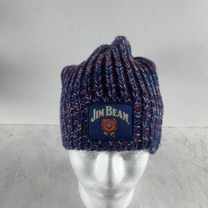 Chicago Cubs Beanie Jim Beam Whiskey Knit Winter Cap Hat Wrigley One Size Casual